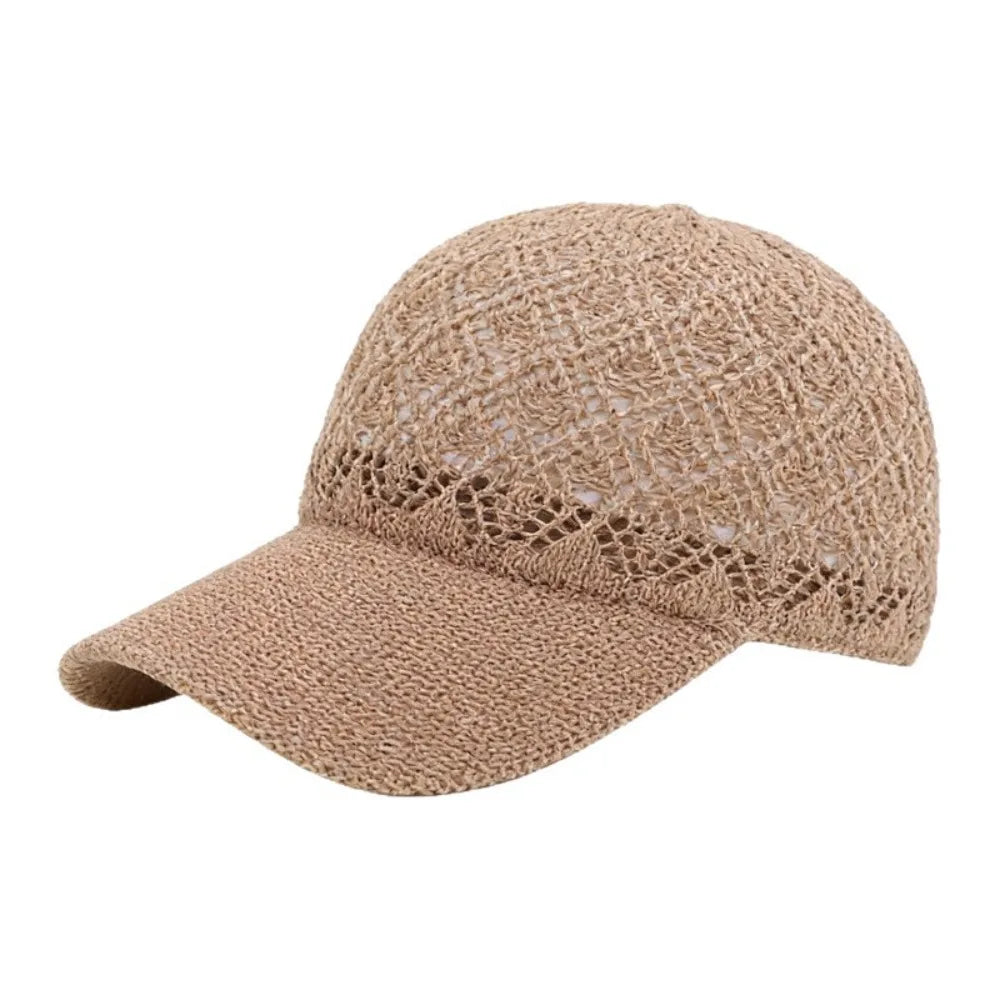 Casquette Baseball Filet Légère & Respirante – Unisexe, Ajustable, Protection Solaire, 6 Coloris