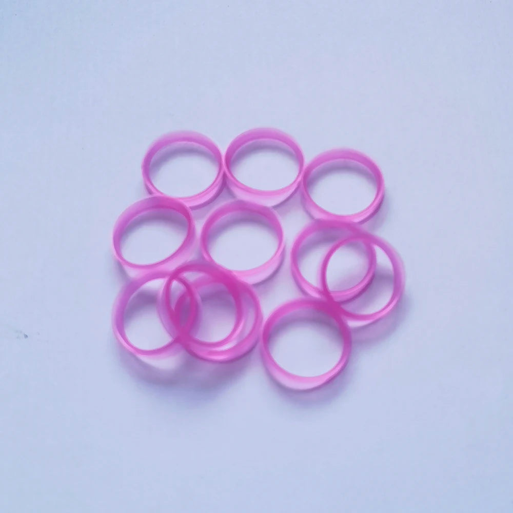Plastic Finger Rings Inserts Hairdressing Scissor Replacement Parts
