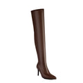 SGESVIER Elastic Women's Over the Knee High Boots Sexy Long Thigh High Boot Ladies Winter Shoes Black Gold Heeled Party Shoes