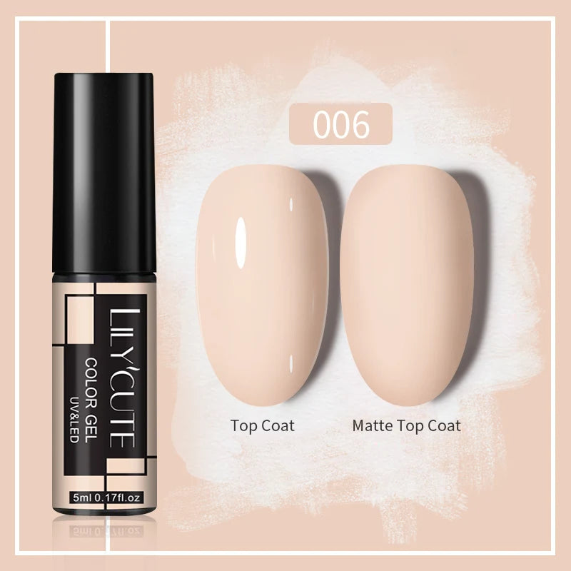LILYCUTE 5ml Super-Bright Mirror Metallic Liner Gel Nail Polish Gold Silver French Style Drawing Stripe Nail Art Graffiti UV Gel