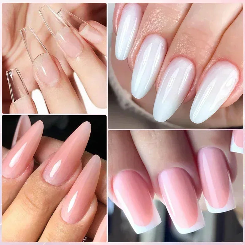 MTSSII 20m Extension Nail Gel Set Manicure Set Finger Quick Buliding Extension Gel Nail Polish Kit Soak Off UV Gel LED Nail Art