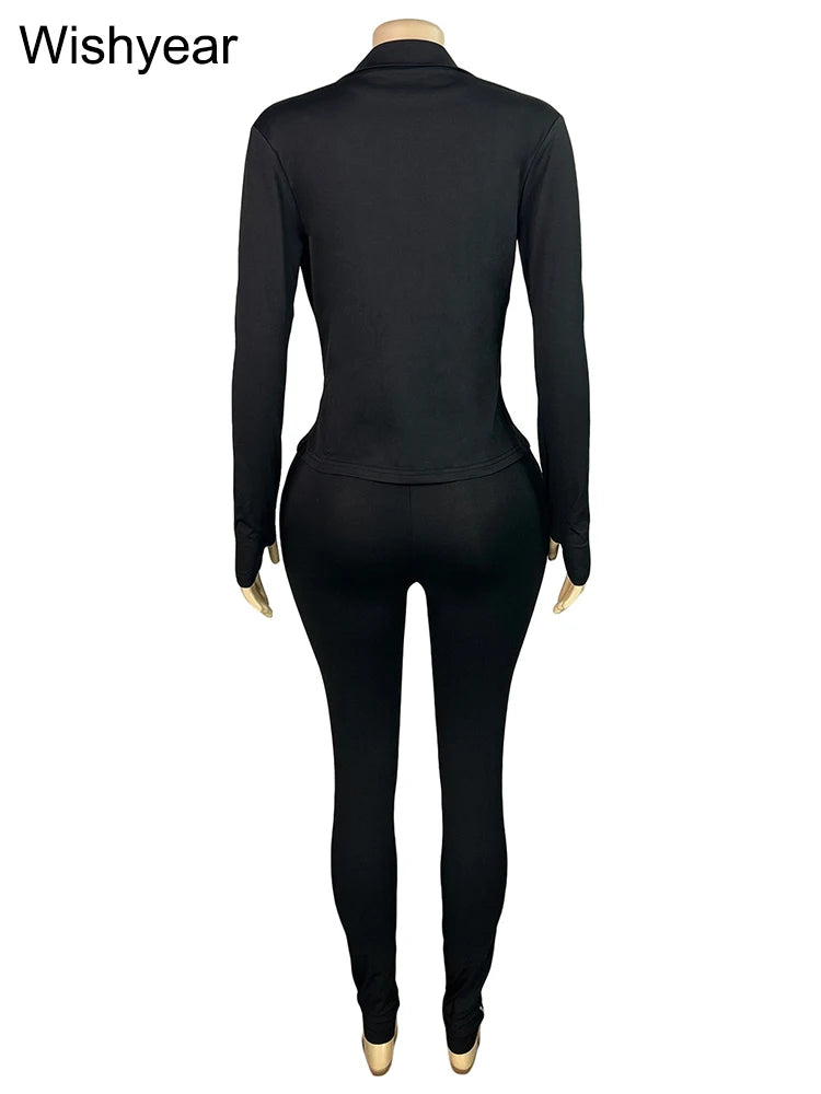 Ensemble 3 Pièces Femme Rose À Rayures – Veste, Soutien-Gorge & Legging, Style Sport Chic