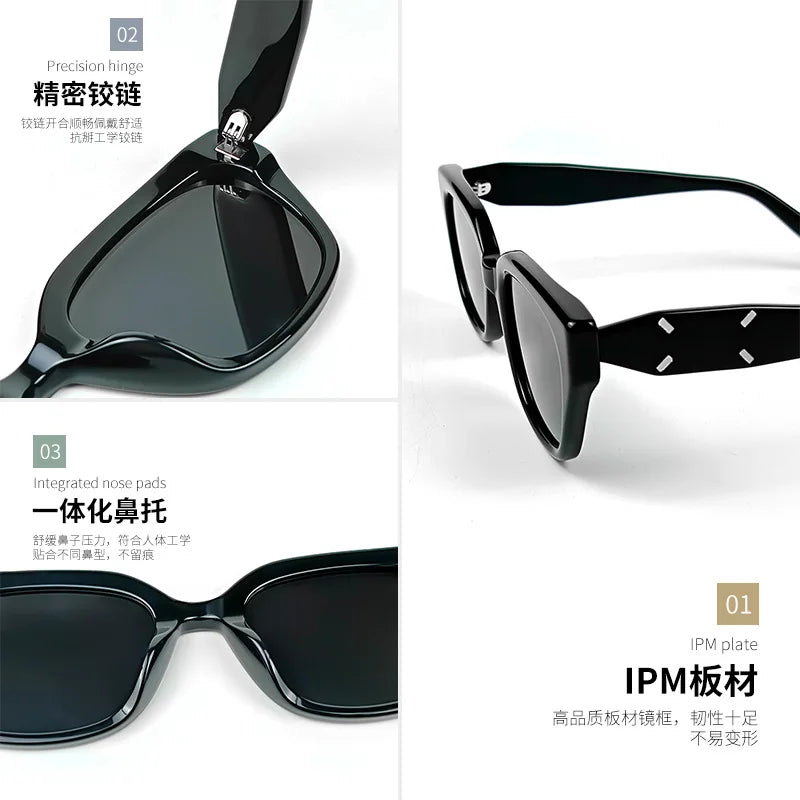 Lunettes de Soleil Œil de Chat Polarisées – Femme & Homme, Protection UV400