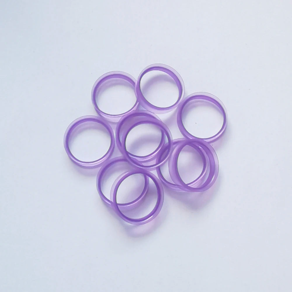 Plastic Finger Rings Inserts Hairdressing Scissor Replacement Parts