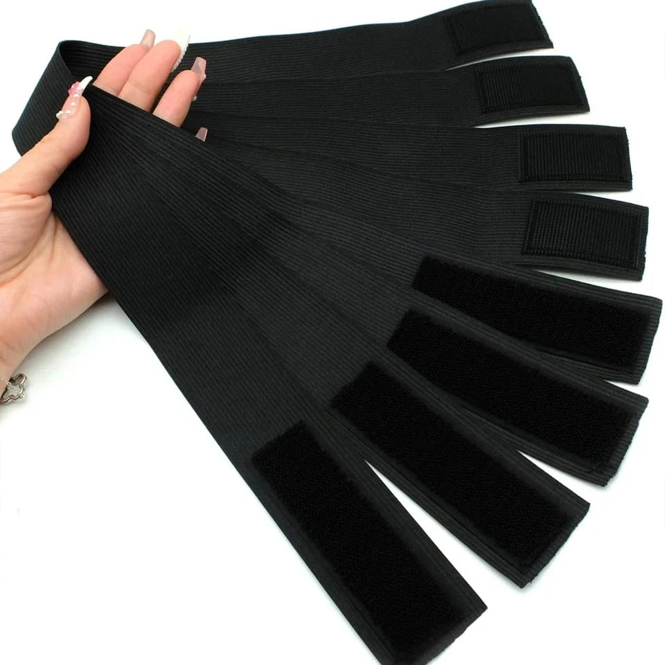 2/5 /10 pieces per package elastic headband wigs grip band lace melting band adjustable fixed wig wrap band