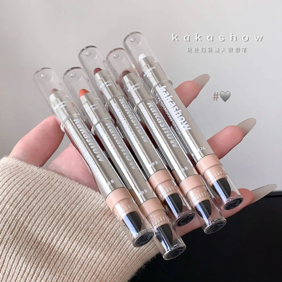Crayon Fard à Paupières Multicolore – Haute Pigmentation, Non-Grumeleux & Longue Durée