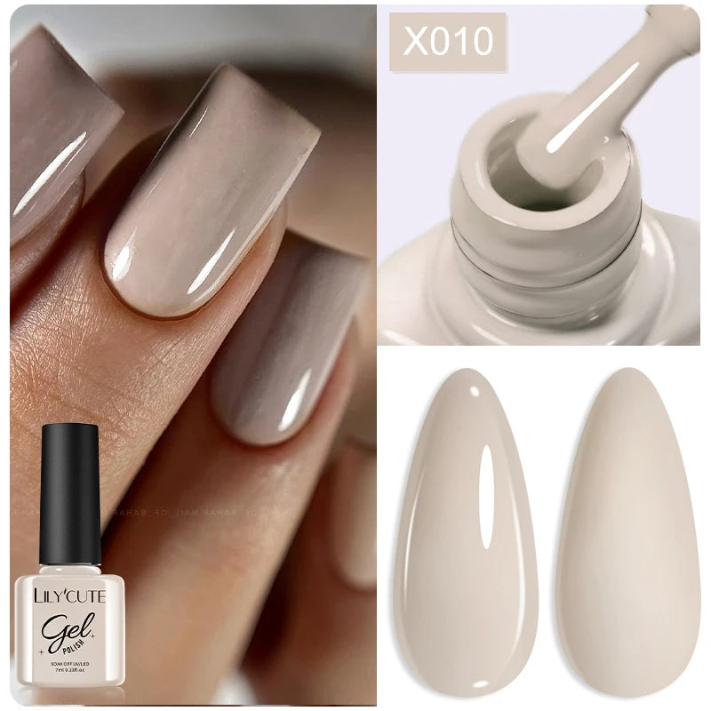 LILYCUTE 5ml Super-Bright Mirror Metallic Liner Gel Nail Polish Gold Silver French Style Drawing Stripe Nail Art Graffiti UV Gel
