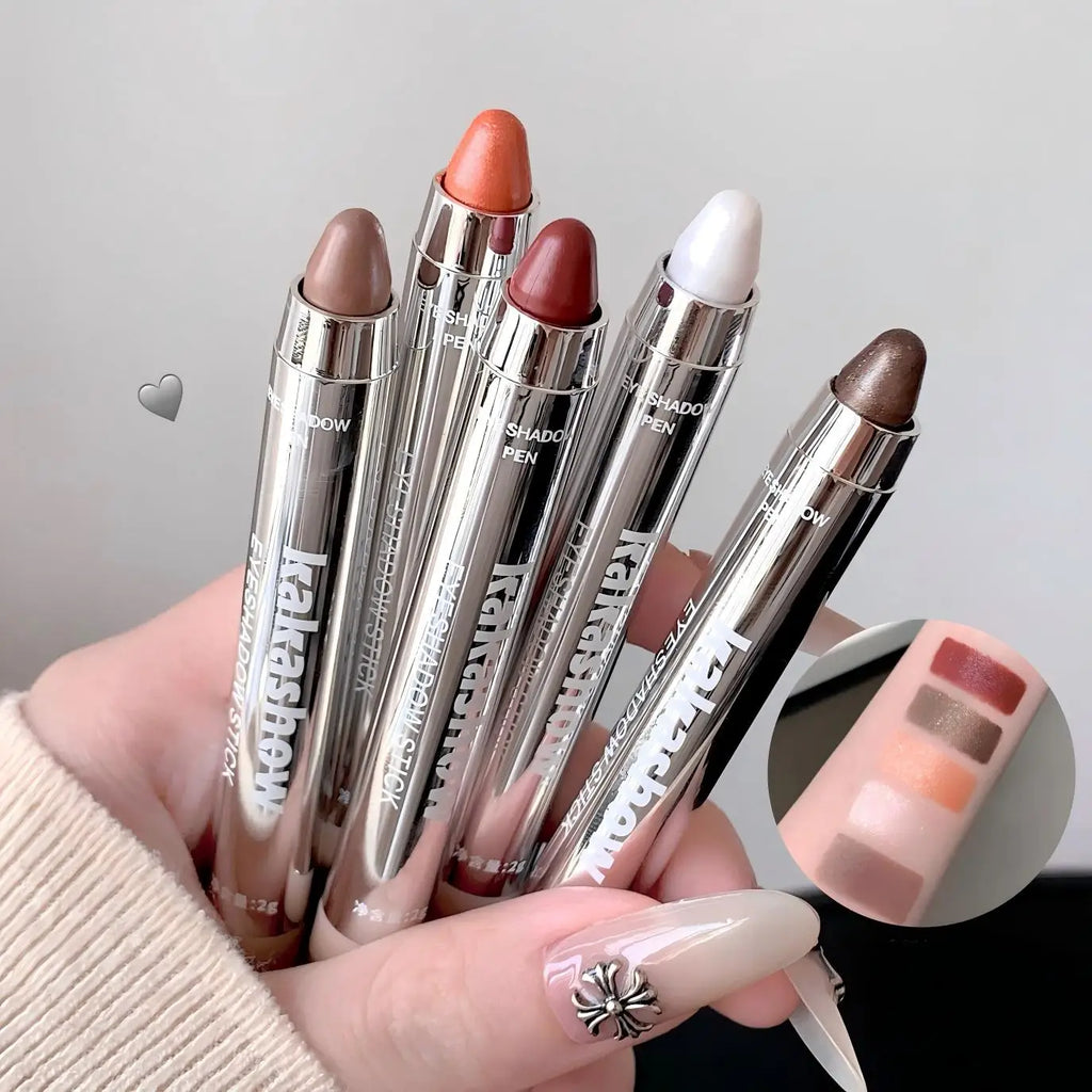 Crayon Fard à Paupières Multicolore – Haute Pigmentation, Non-Grumeleux & Longue Durée