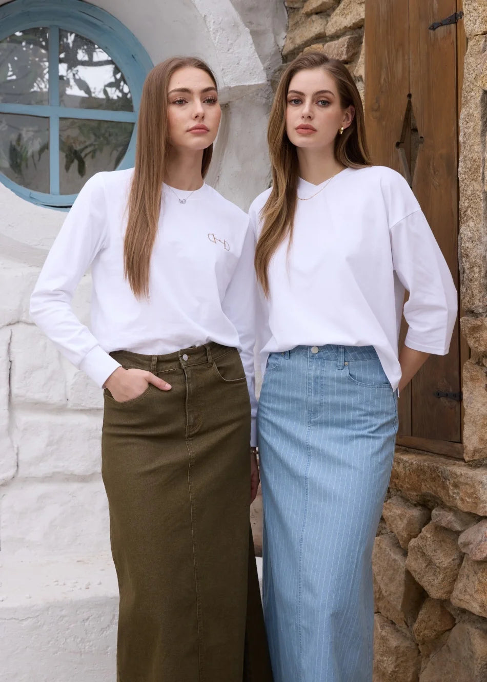 Robe T-Shirt Oversize & Ensemble Jupe Femme – Style Décontracté, Coupe Ample Toutes Saisons