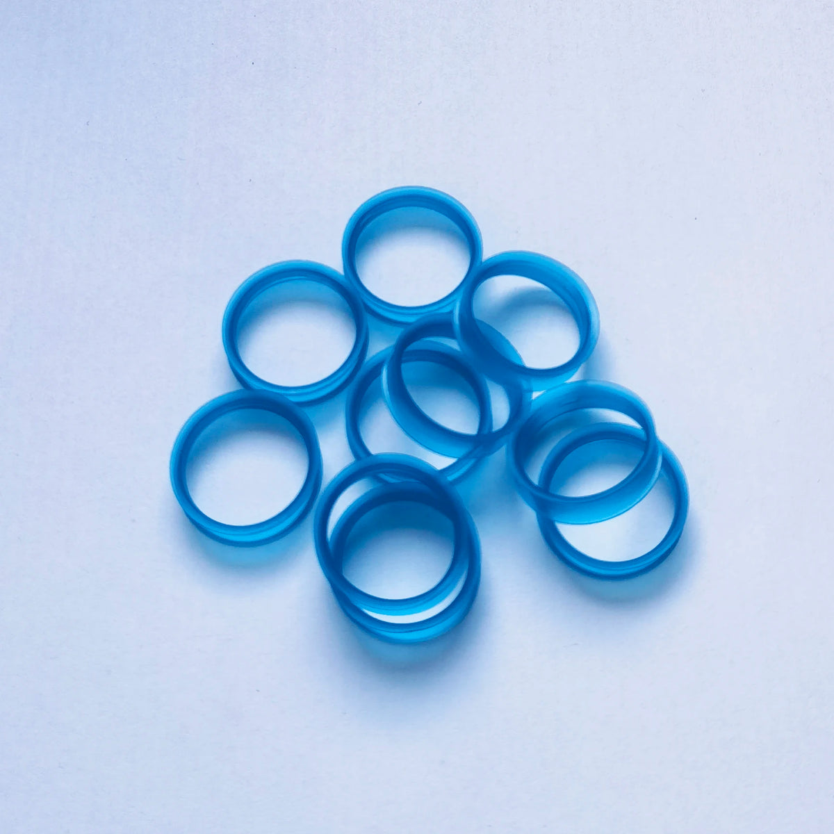 Plastic Finger Rings Inserts Hairdressing Scissor Replacement Parts