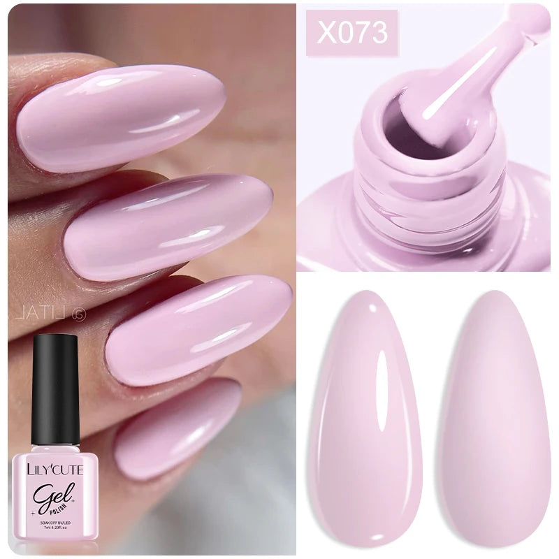 LILYCUTE 5ml Super-Bright Mirror Metallic Liner Gel Nail Polish Gold Silver French Style Drawing Stripe Nail Art Graffiti UV Gel
