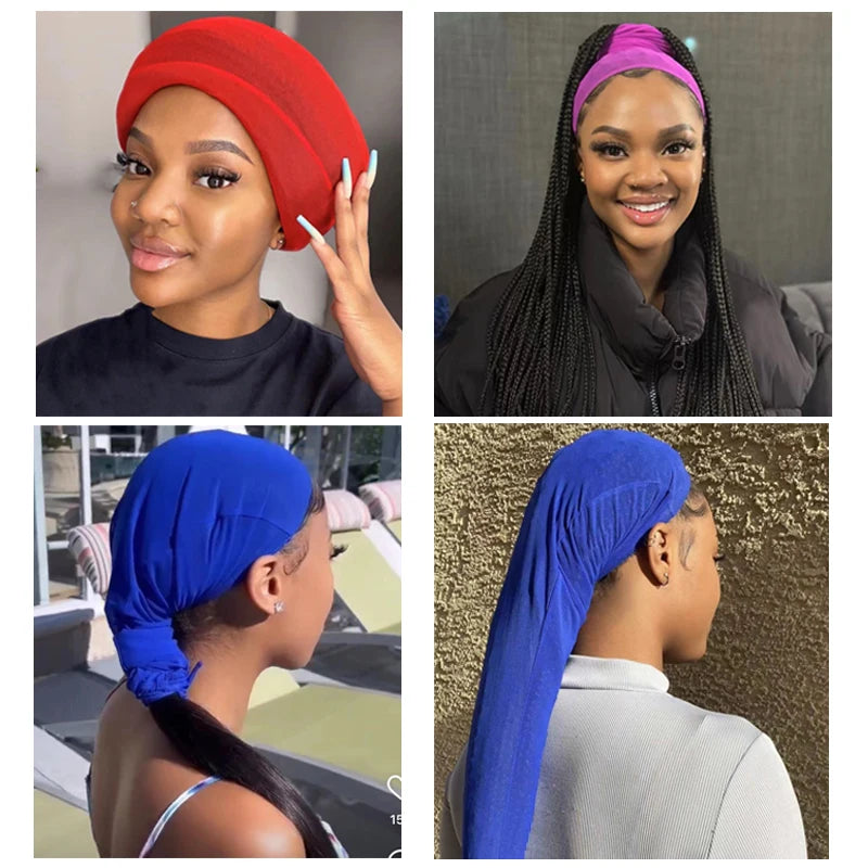 Plussign Sleeve Wig Cap For Have Weaving,Ponytail,Dreadlocks Highly Elastic Mesh Dreadlocks Tube Cap For Hair Wraps,Top Bun