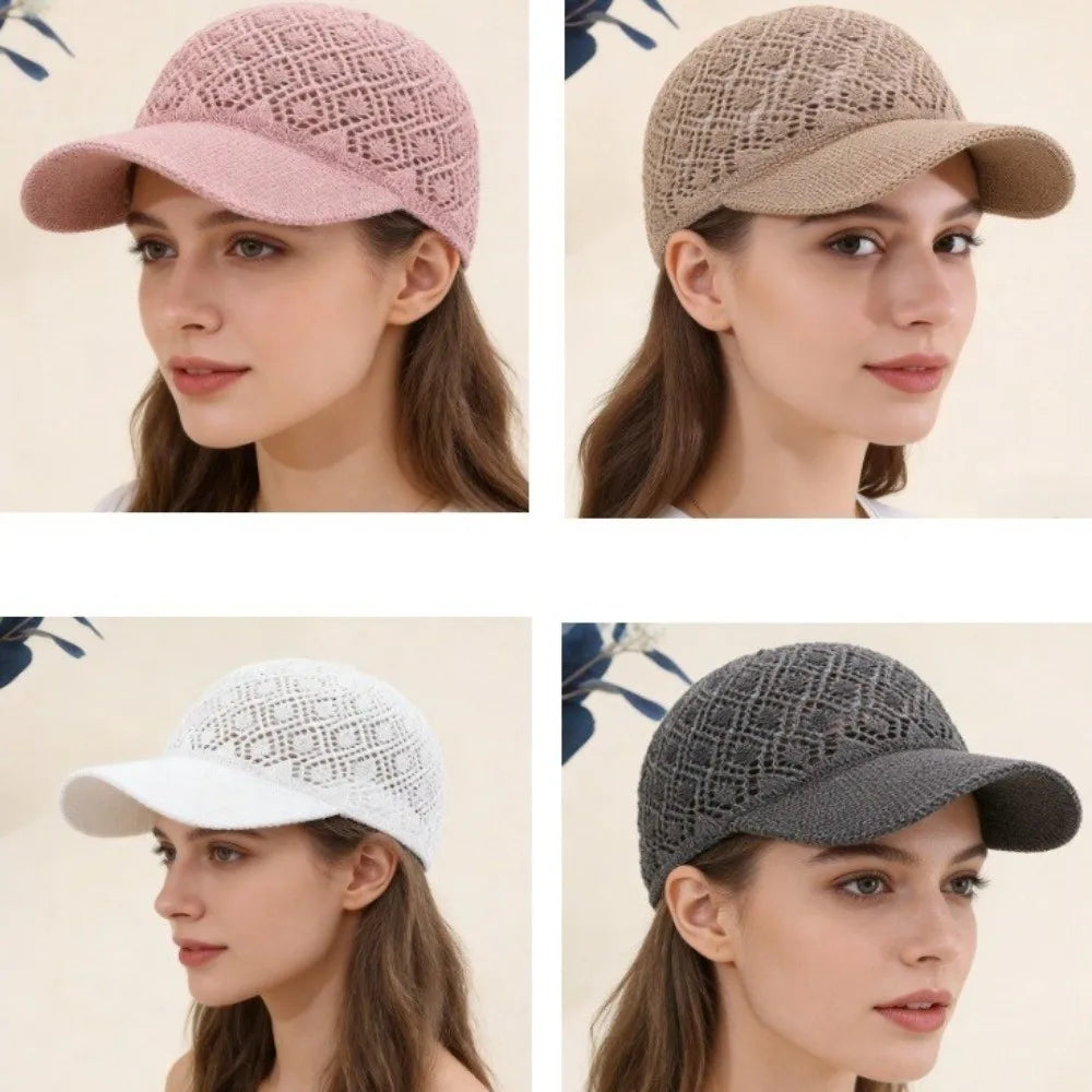 Casquette Baseball Filet Légère & Respirante – Unisexe, Ajustable, Protection Solaire, 6 Coloris