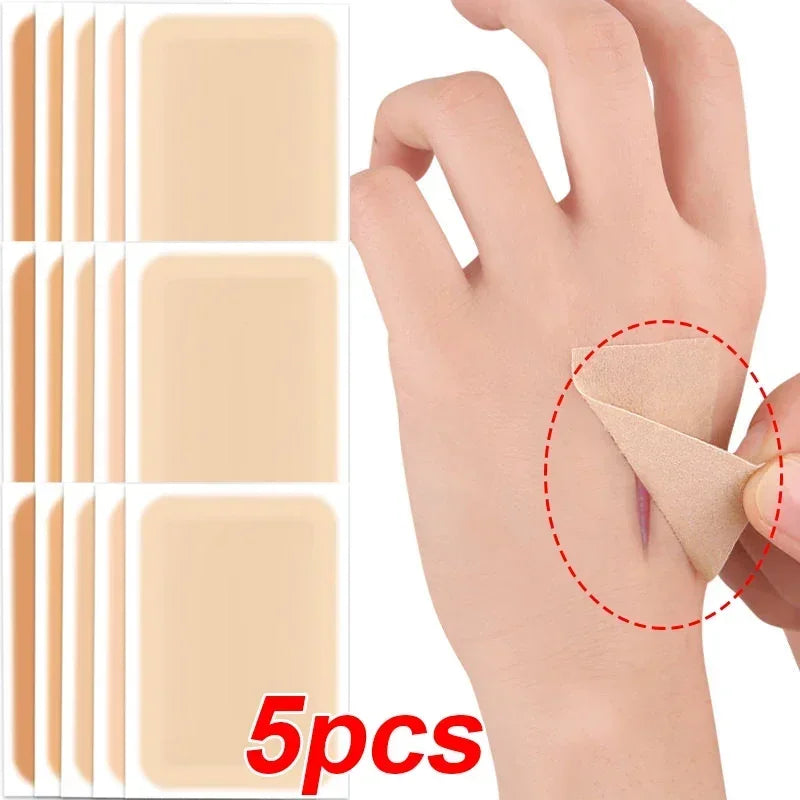 5Pcs Full Cover Concealer Tattoo Waterproof Scar Acne Cover Up Stickers Body Arm Temporary Flaw Hide Tapes Cover-up Patches