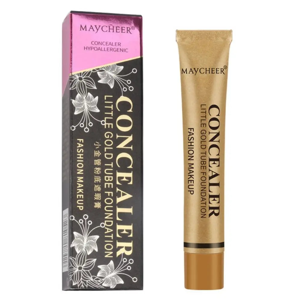 New 2 Color Concealer Waterproof Hypoallergenic Foundation Make-up High Covering Natural Makeup Liquid Foundation Universal