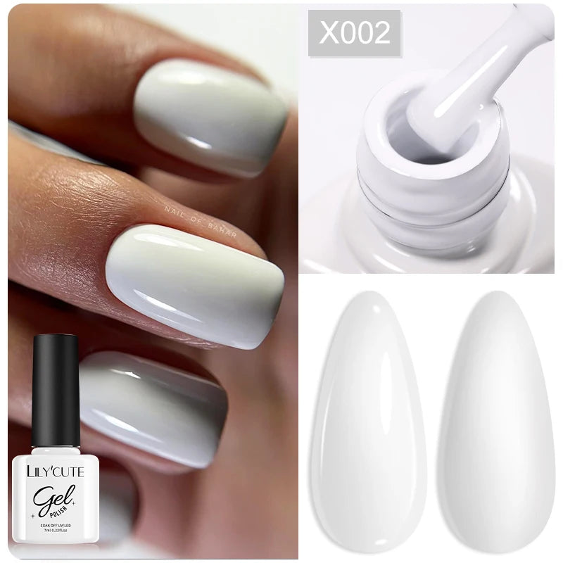 LILYCUTE 5ml Super-Bright Mirror Metallic Liner Gel Nail Polish Gold Silver French Style Drawing Stripe Nail Art Graffiti UV Gel