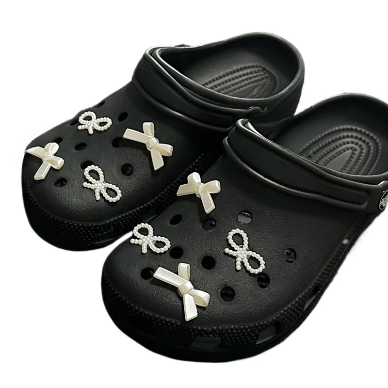 Whole Set Hot Sale DIY Hole Shoes Charms for Cute Cartoon Handmade Charms Designer Quality Garden Shoe Decoration Girl Gift