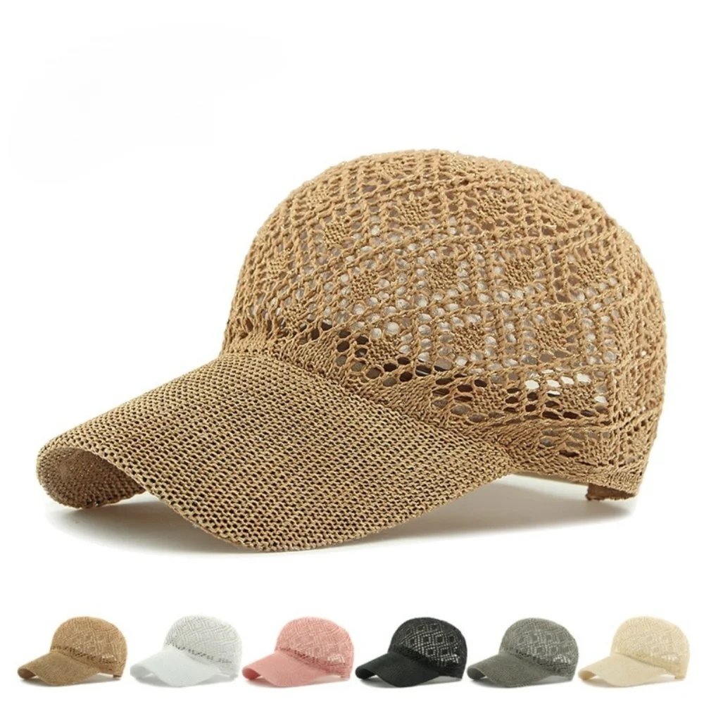 Casquette Baseball Filet Légère & Respirante – Unisexe, Ajustable, Protection Solaire, 6 Coloris