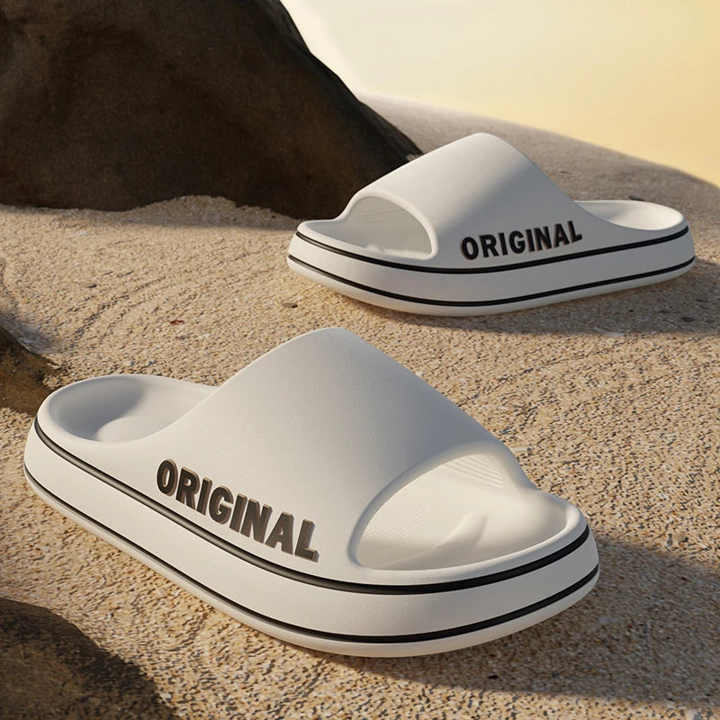 Women's Classic Slippers Slip-Resistant Soft Indoor Outdoor  Comfortable Summer Footwear Men's Shoes