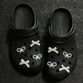 Whole Set Hot Sale DIY Hole Shoes Charms for Cute Cartoon Handmade Charms Designer Quality Garden Shoe Decoration Girl Gift