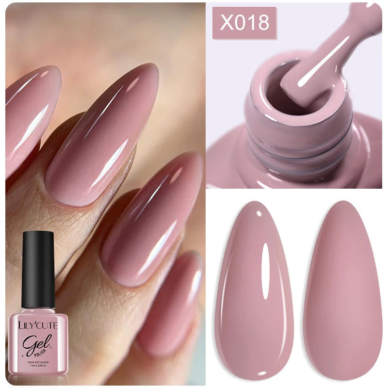 LILYCUTE 5ml Super-Bright Mirror Metallic Liner Gel Nail Polish Gold Silver French Style Drawing Stripe Nail Art Graffiti UV Gel