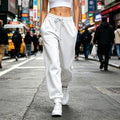 Pantalon de Survêtement Femme – Tendance & Confortable, Taille Élastique, Casual & Sport