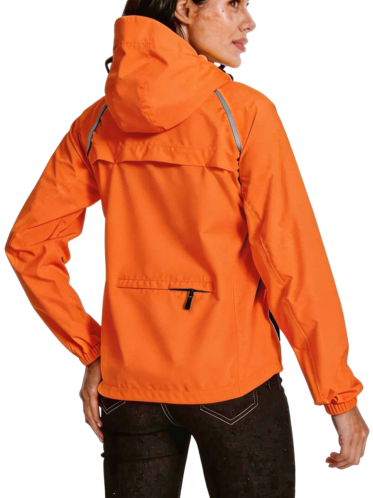 Veste de Cyclisme Femme – Coupe-Vent Impérméable, Légère & Réfléchissante, Vélo & Running