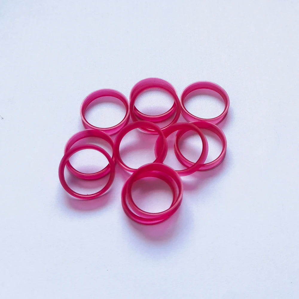 Plastic Finger Rings Inserts Hairdressing Scissor Replacement Parts