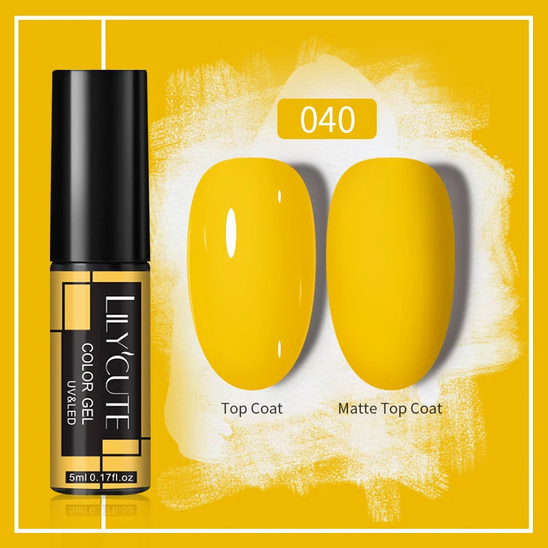 LILYCUTE 5ml Super-Bright Mirror Metallic Liner Gel Nail Polish Gold Silver French Style Drawing Stripe Nail Art Graffiti UV Gel