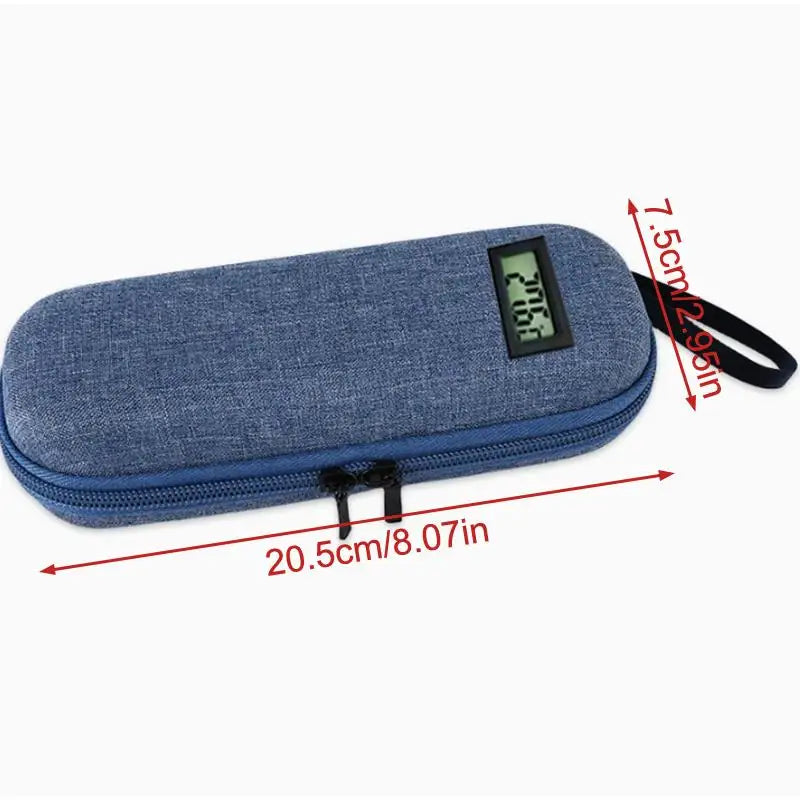 Insulin Cooler Travel Case Digital Display Thermal Insulated Bag for Insulin and Medication Transportation on Travel