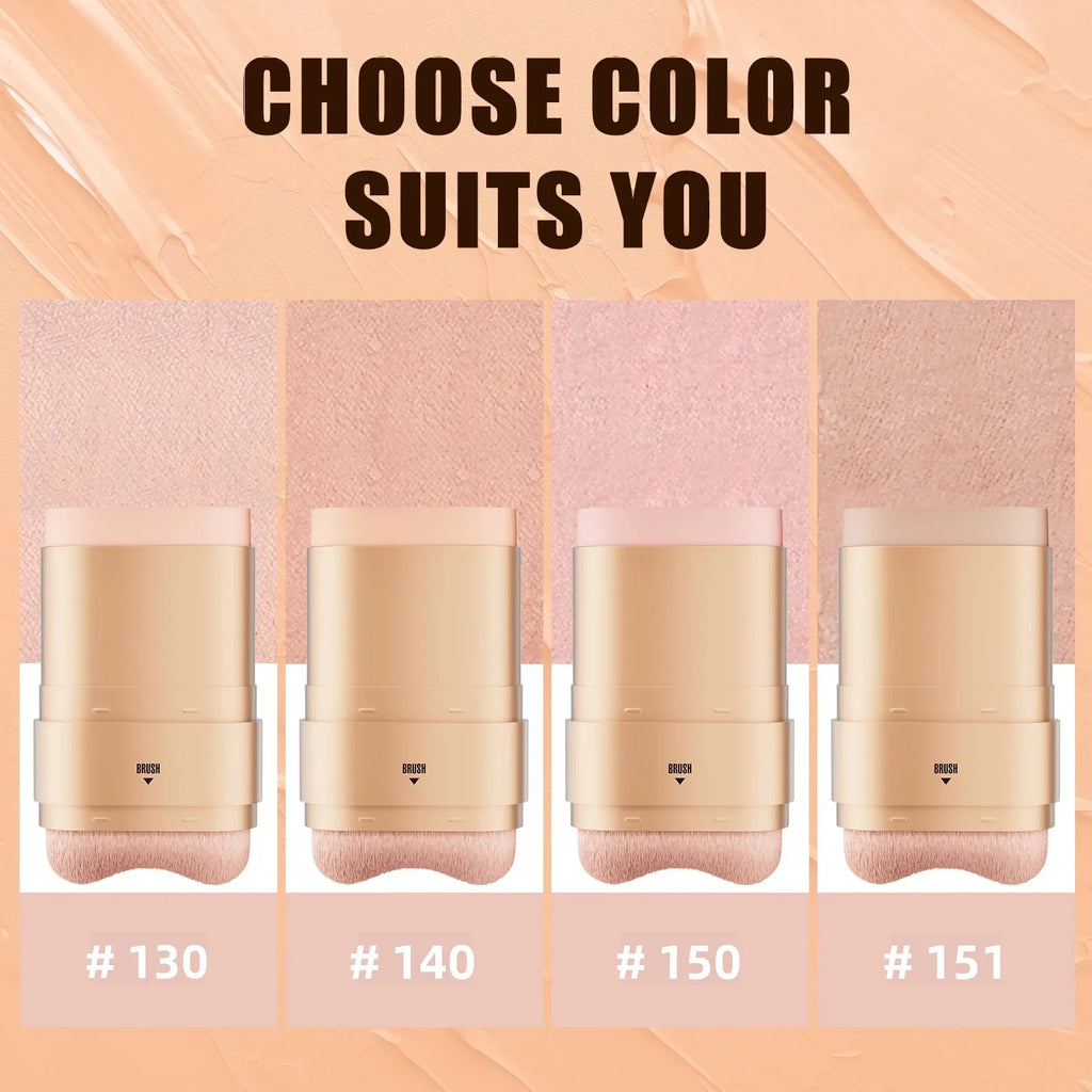 Eraser Concealer Stick Cover Dark Circles Freckles Tattoo Moisturizing Waterproof Lightweight 2 In 1 Brush Makeup Base Cream