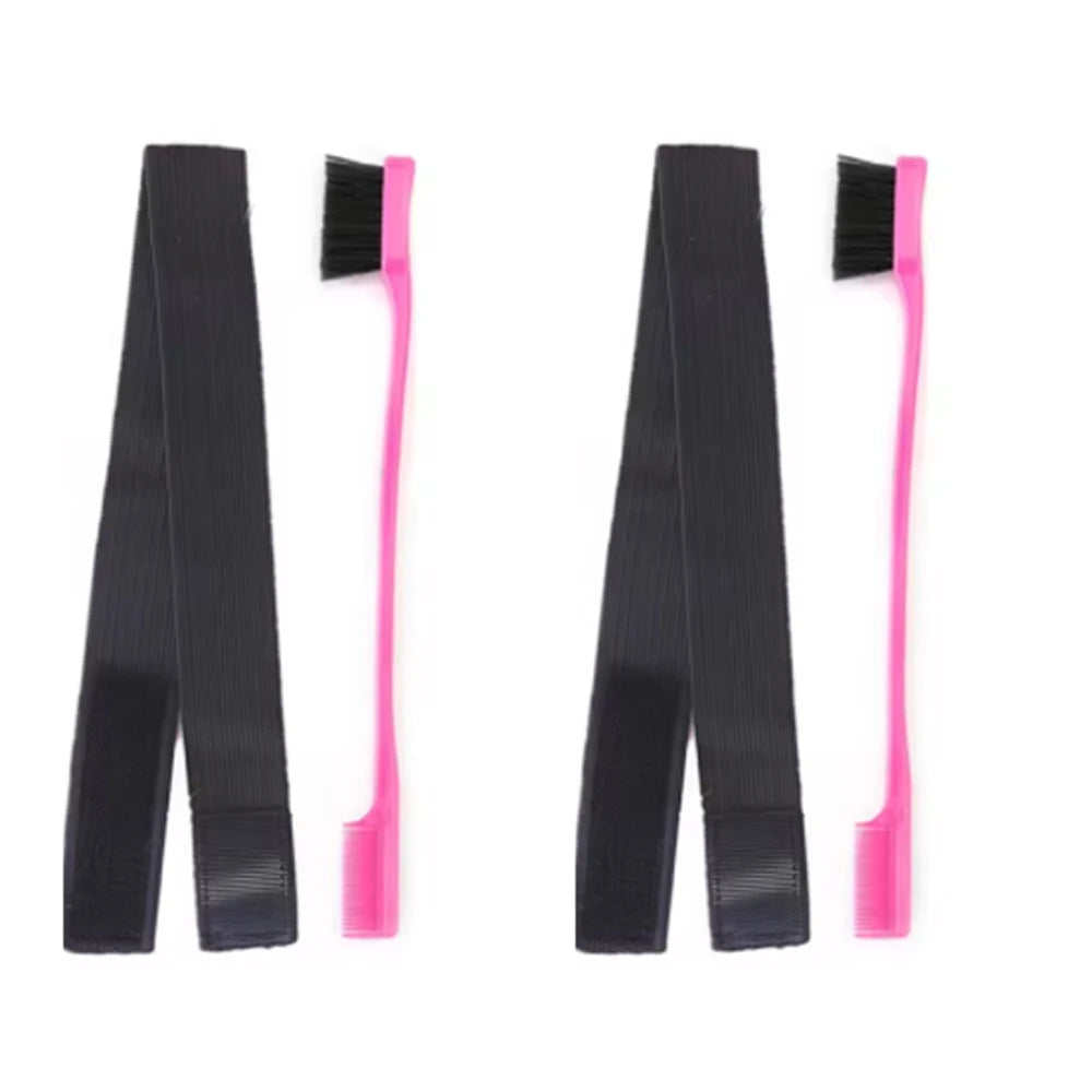 2/5 /10 pieces per package elastic headband wigs grip band lace melting band adjustable fixed wig wrap band