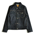 Veste en Jean Selvedge Homme – Denim Indigo 18 Oz, Coupe Régulière, Style Vintage Motard